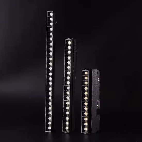 Light System Low Voltage LED Magnetic Track DC48V Recessed Surface Mounted